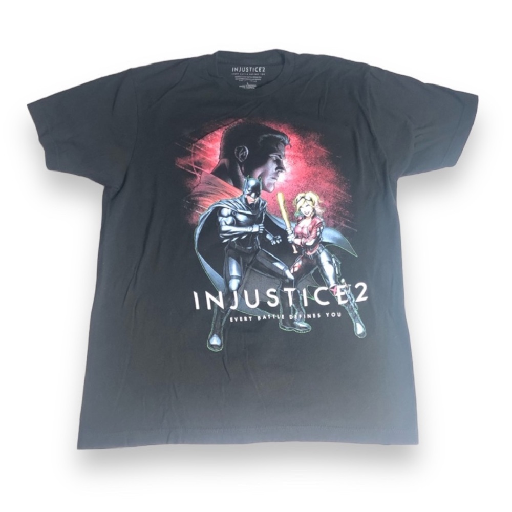 Injustice 2 Gaming T-Shirt Batman Superman Harley
